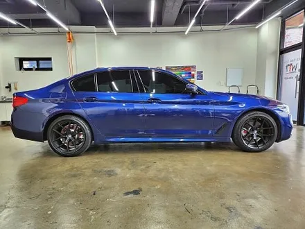 BMW G30 5시리즈 생활보호 라이트 트렁크리드 PPF 사이드미러랩핑 신차 범퍼 PPF 맛집 / 수원시 영통구 이의동
