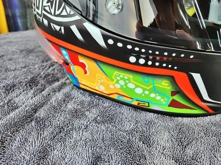 AGV PISTA GP RR 월드 타이틀 2002 한정판 전체 무광PPF 헬멧튜닝 헬멧PPF관리 1인시공 고퀄리티 헬멧 맛집 / 수원시 영통구 이의동