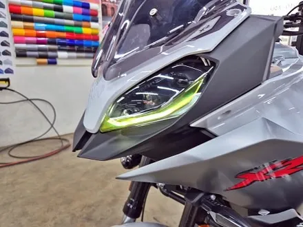 수원 광교 BMW F900 XR 바이크 오토바이 라이트 필름 PPF 랩핑 튜닝 / 수원시 영통구 이의동