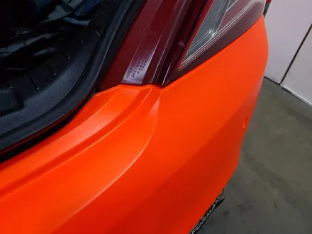 [랩샵]수원랩핑 제네시스쿠페 3M1080 Satin Neon Orange 전체랩핑 / 수원시 영통구 이의동