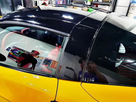[랩샵][수원랩핑] 쉐보레 콜벳Z06 루프스킨 실내랩핑 포지드카본랩핑 / 수원시 영통구 이의동