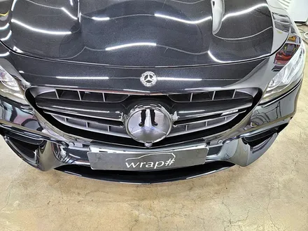 [랩샵][수원랩핑] 벤츠 E63AMG 크롬죽이기 크롬딜리트 / 수원시 영통구 이의동