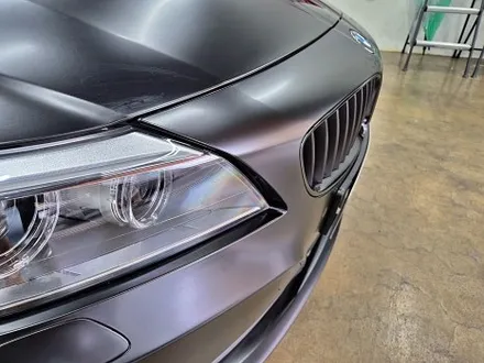 수원 광교 BMW Z4 앞범퍼 보험 사고 수리 재시공 사틴 블랙 랩핑 / 수원시 영통구 이의동
