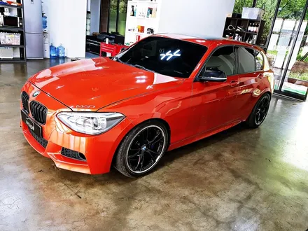 [랩샵][수원랩핑] BMW 120D 전체랩핑 랩핑유리막코팅               3M 1080 GLOSS ATOMIC TEAL / 수원시 영통구 이의동