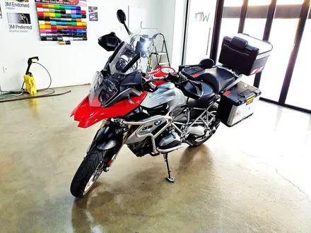 [랩샵] [수원랩핑] BMW GS1200 랩핑 사이드백랩핑 / 수원시 영통구 이의동