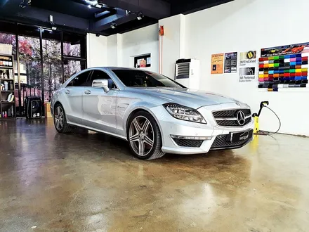 [랩샵][수원랩핑] 벤츠CLS63AMG 크롬죽이기 크롬딜리트 / 수원시 영통구 이의동