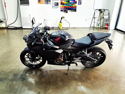 [랩샵][수원랩핑] 혼다CBR500R 포인트랩핑 기름탱크랩핑  카본랩핑 / 수원시 영통구 이의동