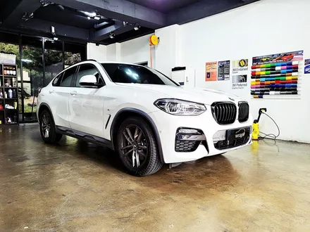 [랩샵][수원랩핑] BMW X4 크롬죽이기 포인트랩핑 / 수원시 영통구 이의동