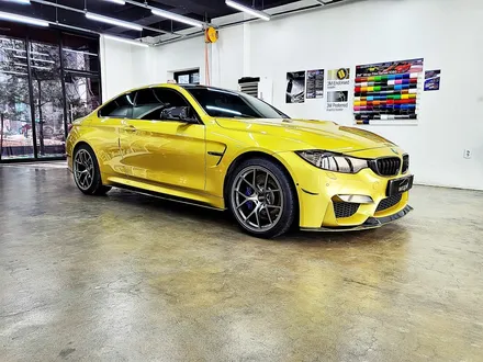 [랩샵][수원랩핑] BMW F82 M4 전체랩핑 사틴블랙전체랩핑 / 수원시 영통구 이의동