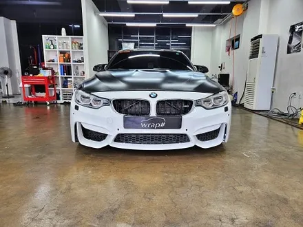 BMW F80 M3 앞범퍼 사고수리  보험수리 / 수원시 영통구 이의동