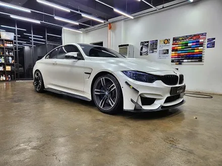 BMW M4 F82 트렁크랩핑 제시공 스포일러장착 / 수원시 영통구 이의동