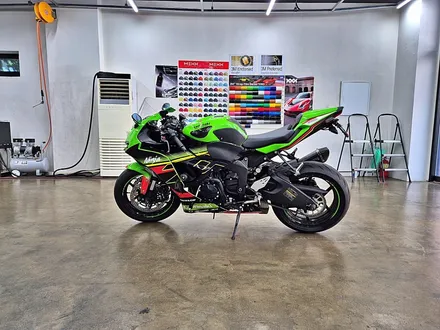 수원 광교 가와사키 닌자 ZX6R 바이크 오토바이 레이싱 방탄 데칼 실사인쇄 포인트 랩핑 / 수원시 영통구 이의동