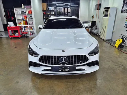 수원 광교 벤츠 AMG GT43 생활보호 부분 PPF 황변 제거 / 수원시 영통구 이의동
