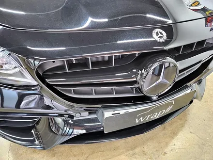 [랩샵][수원랩핑] 벤츠 E63AMG 크롬죽이기 크롬딜리트 / 수원시 영통구 이의동