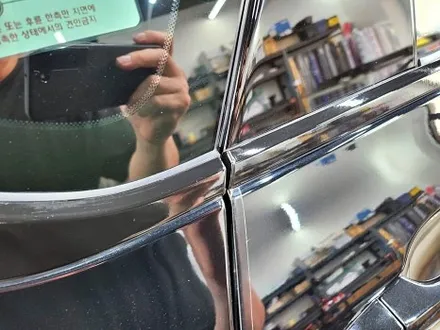 현대 제네시스 G80스포츠 크롬죽이기 포인트랩핑 / 수원시 영통구 이의동