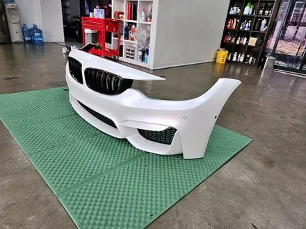 BMW M4 F82 사고수리 보험처리 앞범퍼 고퀄리티 랩핑 중고 범퍼수리 / 수원시 영통구 이의동