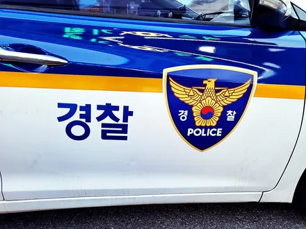 [랩샵][수원랩핑] 현대 아반테MD 경찰차랩핑 관공서차량랩핑 / 수원시 영통구 이의동