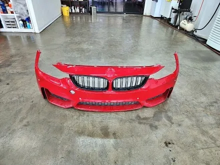 BMW M4 F82 사고수리 보험처리 앞범퍼 고퀄리티 랩핑 중고 범퍼수리 / 수원시 영통구 이의동