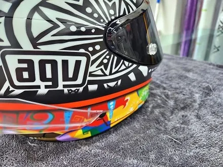 AGV PISTA GP RR 월드 타이틀 2002 한정판 전체 무광PPF 헬멧튜닝 헬멧PPF관리 1인시공 고퀄리티 헬멧 맛집 / 수원시 영통구 이의동