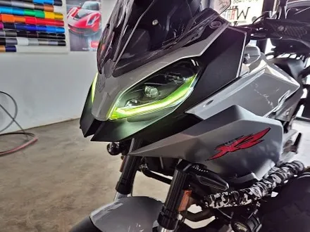 수원 광교 BMW F900 XR 바이크 오토바이 라이트 필름 PPF 랩핑 튜닝 / 수원시 영통구 이의동