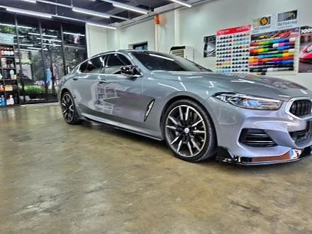 수원 광교 BMW 850I 그란쿠페 크롬죽이기 크롬딜리트 포인트 그릴 랩핑 3M 정품 필름 / 수원시 영통구 이의동