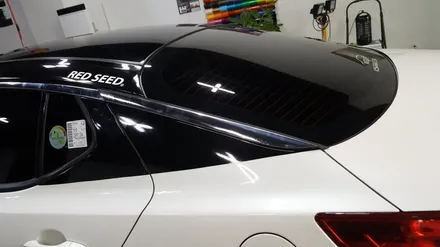 랩샵 수원랩핑 수원부분랩핑 수원루프스킨 수원PPF 카스킨전문K5 크롬라인 부분랩핑 크롬없애기 / 수원시 영통구 이의동
