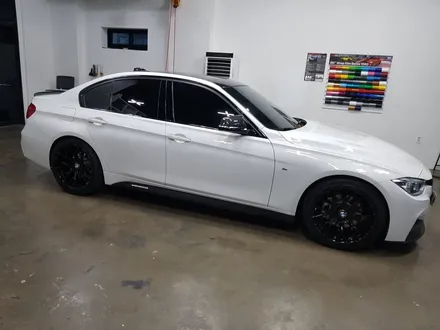 [랩샵]수원랩핑 BMW F30 320D 전체랩핑          에이버리 슈프림 카디널레드 / 수원시 영통구 이의동