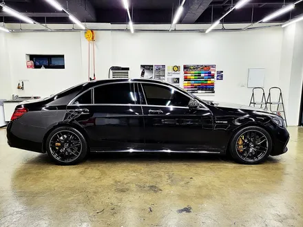 [랩샵][수원랩핑] 벤츠 S63AMG 크롬죽이기 크롬딜리트 / 수원시 영통구 이의동