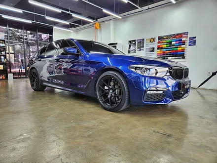 BMW G30 5시리즈 생활보호 라이트 트렁크리드 PPF 사이드미러랩핑 신차 범퍼 PPF 맛집 / 수원시 영통구 이의동