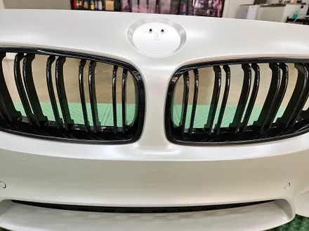 BMW M4 F82 사고수리 보험처리 앞범퍼 고퀄리티 랩핑 중고 범퍼수리 / 수원시 영통구 이의동
