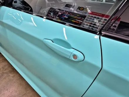 수원 광교 BMW F87 M2 MEXX 고광택필름 티파니블루 전체 랩핑 / 수원시 영통구 이의동
