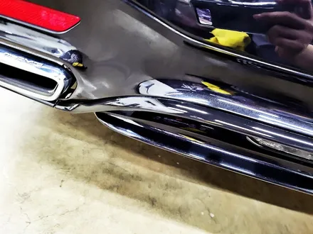 [랩샵][수원랩핑] 벤츠 S63AMG 크롬죽이기 크롬딜리트 / 수원시 영통구 이의동
