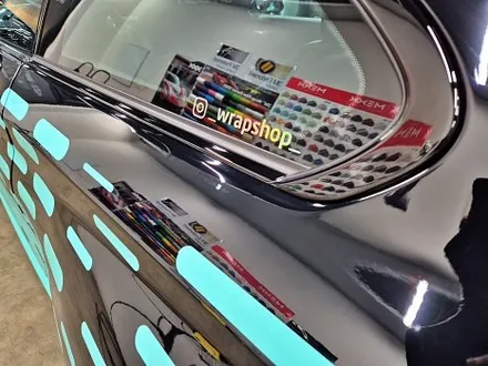 수원 광교 BMW F87 M2 그라데이션 데칼 고광택 블랙 전체 포인트 랩핑 / 수원시 영통구 이의동