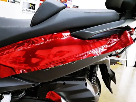 [랩샵][수원랩핑]SYM JOYMAX300랩핑 오토바이랩핑 크롬랩핑 / 수원시 영통구 이의동