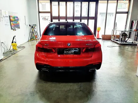 [랩샵][수원랩핑] BMW 530I 전체랩핑제거 랩핑제거 / 수원시 영통구 이의동