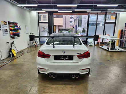 [랩샵][수원PPF] BMW M4 F82 APR윙 상판PPF 카본PPF / 수원시 영통구 이의동