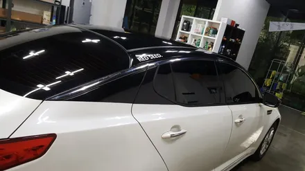 랩샵 수원랩핑 수원부분랩핑 수원루프스킨 수원PPF 카스킨전문K5 크롬라인 부분랩핑 크롬없애기 / 수원시 영통구 이의동