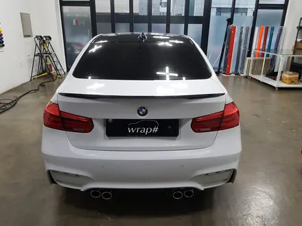 [랩샵]수원랩핑 BMW F30 320D 전체랩핑          에이버리 슈프림 카디널레드 / 수원시 영통구 이의동