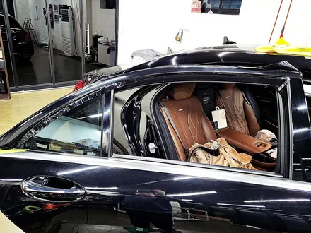 [랩샵][수원랩핑] 벤츠 S63AMG 크롬죽이기 크롬딜리트 / 수원시 영통구 이의동