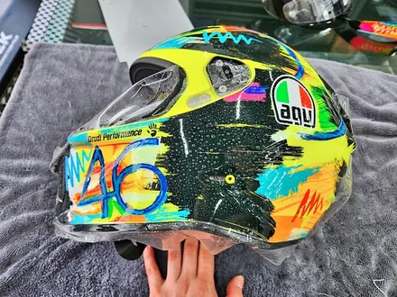 [랩샵][수원PPF] AGV 한정판 헬멧 전체PPF / 수원시 영통구 이의동