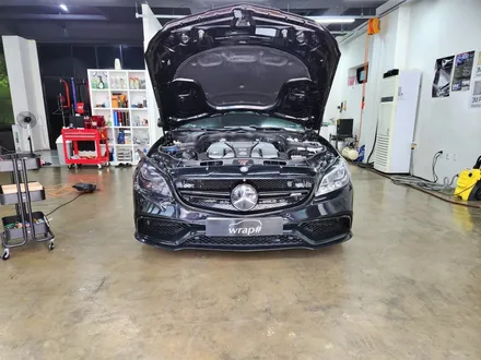 벤츠 CLS63AMG 라이트필름 스모스라이트 / 수원시 영통구 이의동