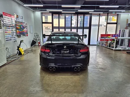 수원 광교 BMW F87 M2 MEXX 고광택필름 티파니블루 전체 랩핑 / 수원시 영통구 이의동