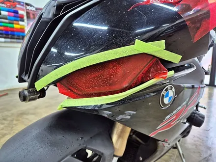 수원 광교 BMW S1000 RR 라이트필름 PPF 바이크 튜닝 / 수원시 영통구 이의동