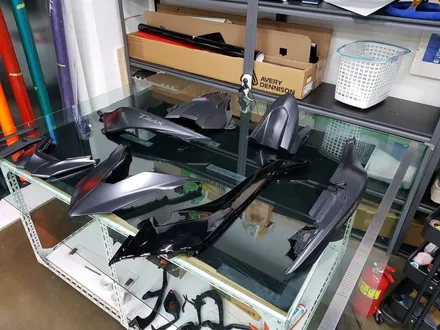 [랩샵]수원랩핑 야마하 티맥스530브러쉬랩핑 티맥스랩핑 오토바이랩핑 브러쉬랩핑 / 수원시 영통구 이의동