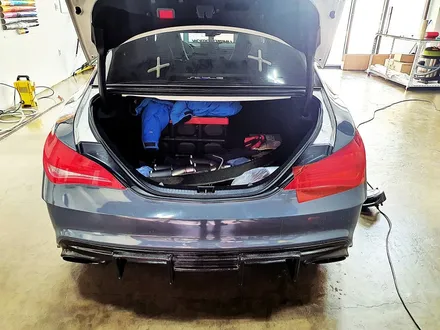 [랩샵][수원랩핑] 벤츠CLA45AMG 라이트필름 라이트PPF 스모그라이트필름 / 수원시 영통구 이의동