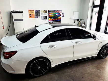 [랩샵][랩핑] 벤츠 CLA45AMG 루프스킨 포인트랩핑 / 수원시 영통구 이의동