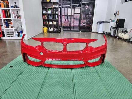BMW M4 F82 사고수리 보험처리 앞범퍼 고퀄리티 랩핑 중고 범퍼수리 / 수원시 영통구 이의동