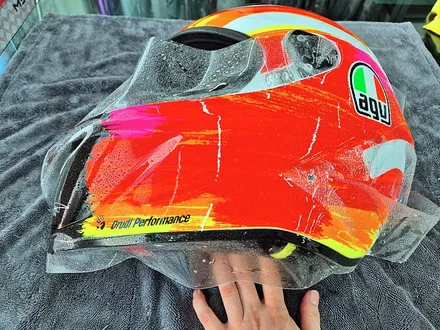 수원 광교 AGV PISTA GP RR MUGELLO 2019년 한정판 카본 바이크 레이싱 헬멧 전체 유광 저황변 PPF / 수원시 영통구 이의동