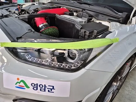 수원 광교 현대 벨로스터 N 헤드라이트 아이라인 포인트 전체 랩핑 / 수원시 영통구 이의동