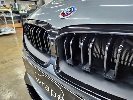 수원 광교 BMW 850I 그란쿠페 크롬죽이기 크롬딜리트 포인트 그릴 랩핑 3M 정품 필름 / 수원시 영통구 이의동